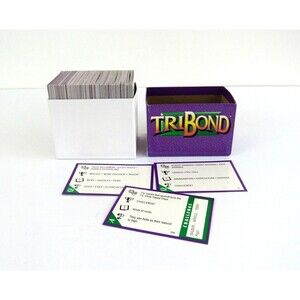 TriBond Volume 1 Replacement Clue Set 300 Cards with Storage Box